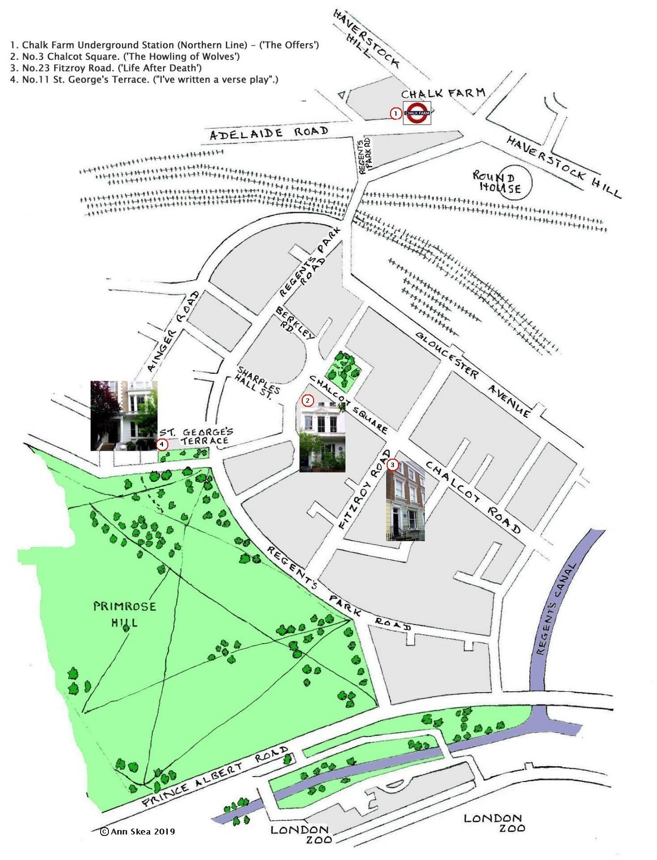 Primrose Hill Map