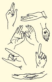 Mudras signs